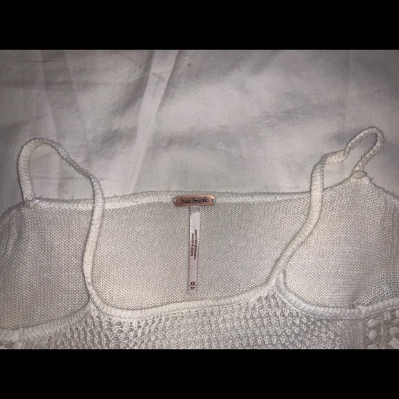Free People White Top. - Picture 2 of 2
